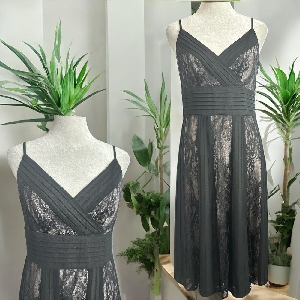 Ann Taylor LOFT Black Lace Dress